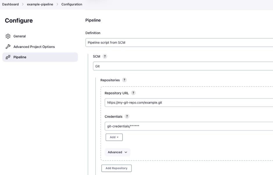 Jenkins configure integration no-dashboard scan