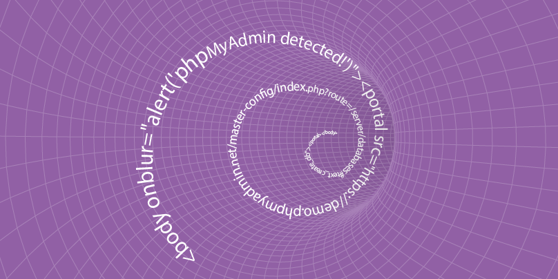 Portal code graphic