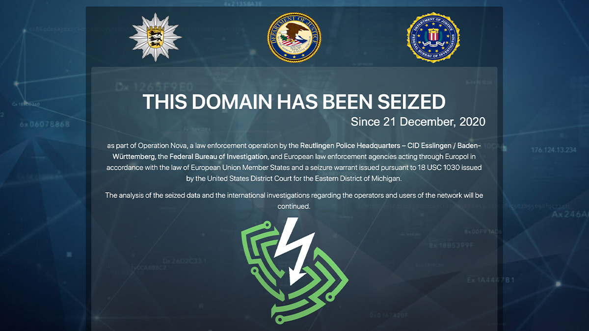 The Safe-Inet VPN service was taken down by law enforcement on December 21