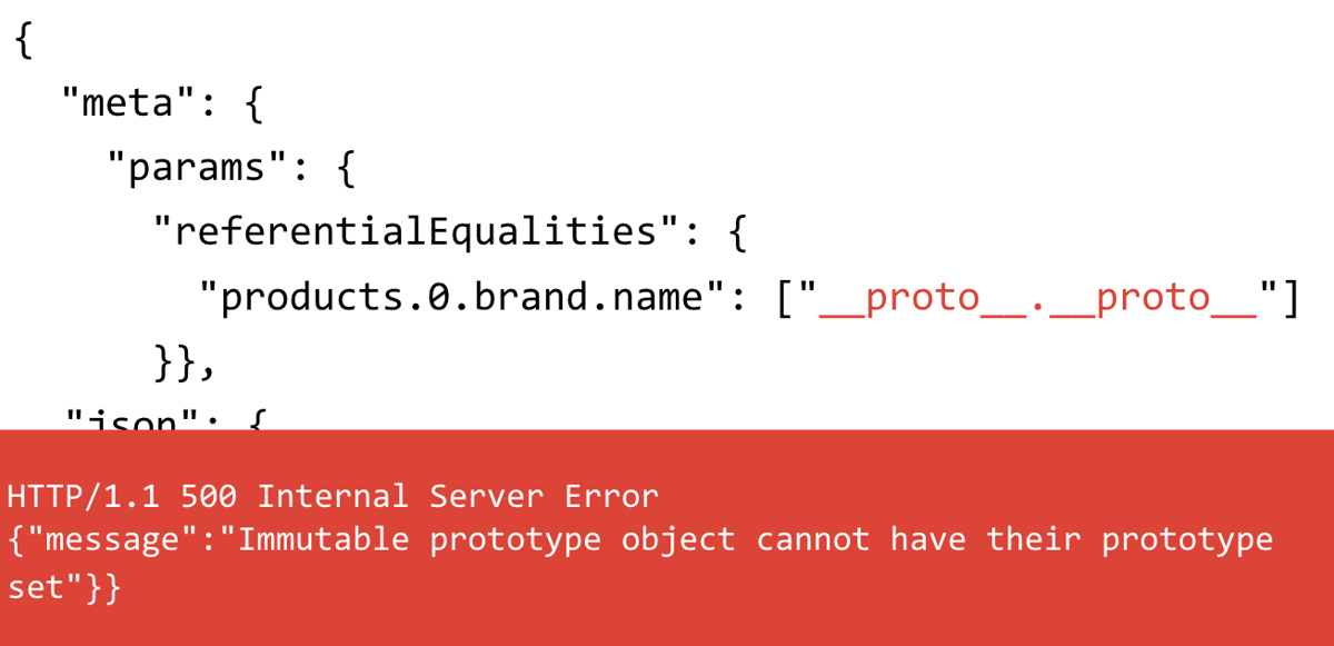 Immutable prototype technique