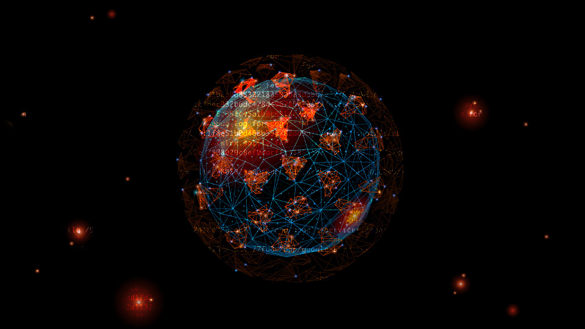 Abstract pathogen coronavirus 