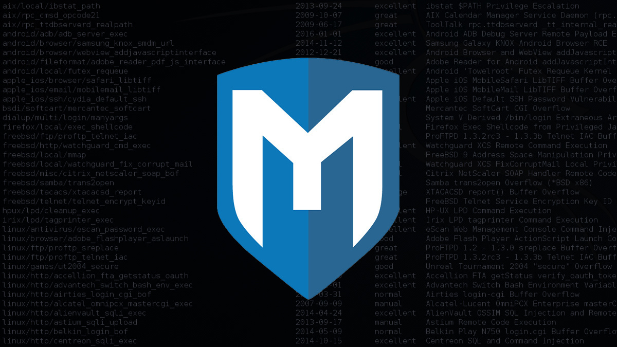 HDMoore founded the Metasploit Project