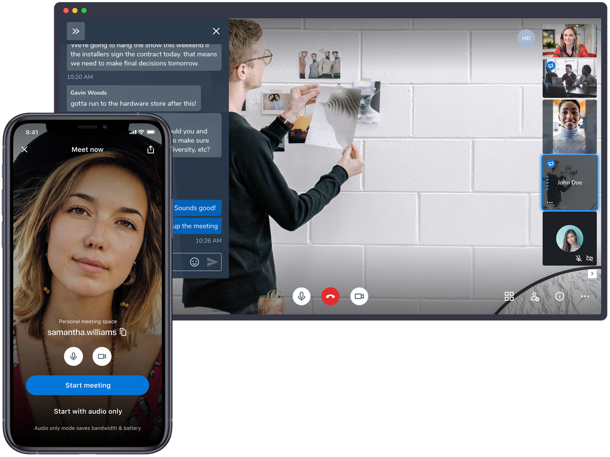 Jitsi Meet is a video conferencing app