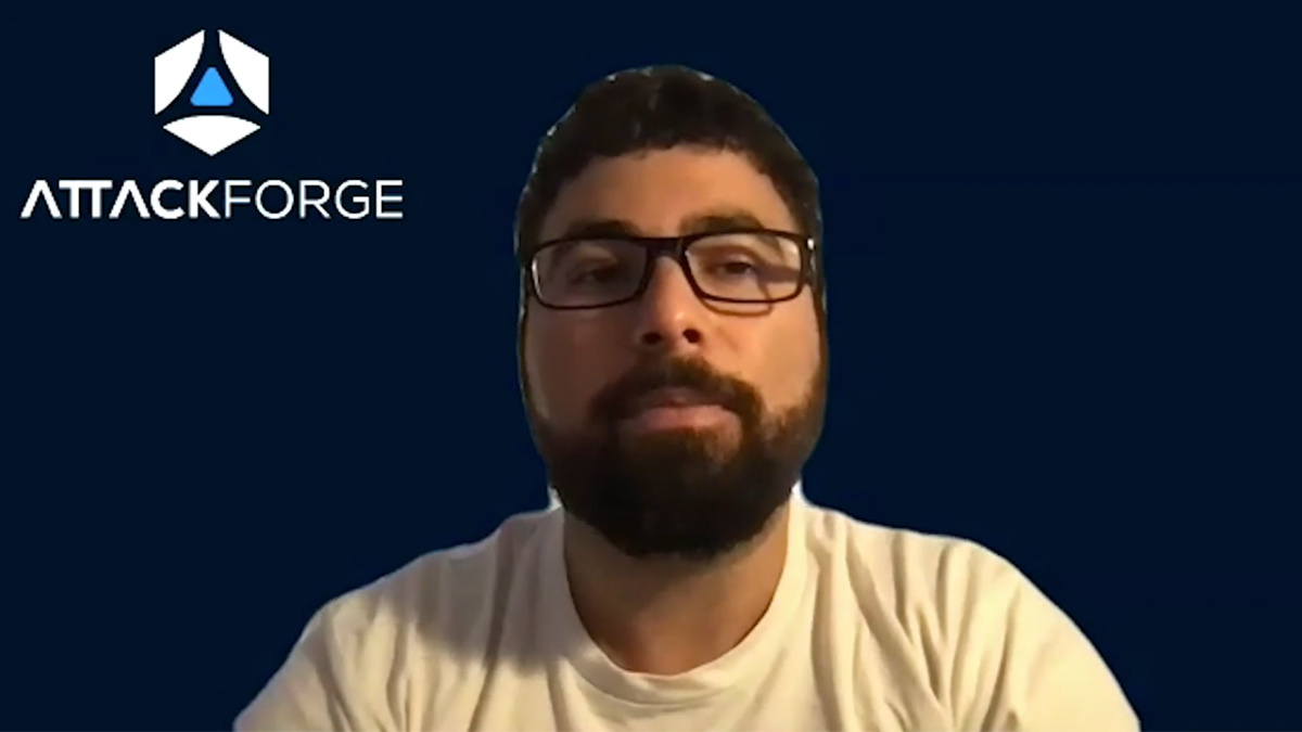 Fil Filiposki offered an overview of AttackForge at Black Hat Europe 2020